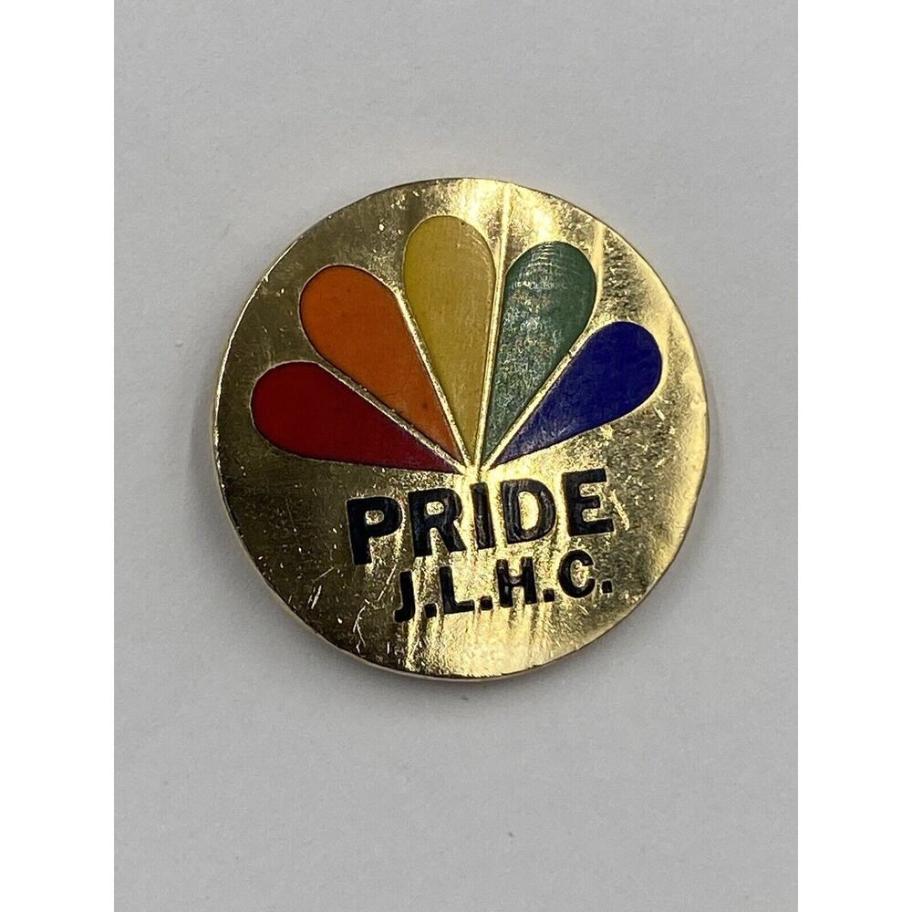 Vintage NBC Pride J.L.H.C. Lapel Pin Brooch
